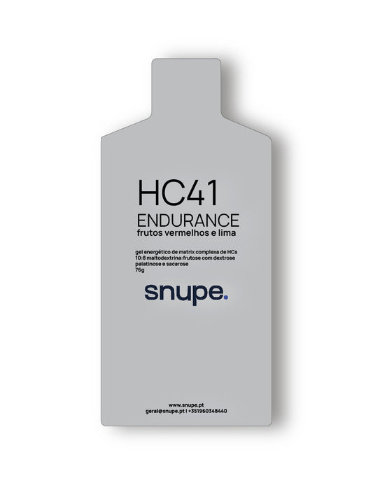 Gel Energético HC41 Endurance Frutos Vermelhos e Lima - 10 und